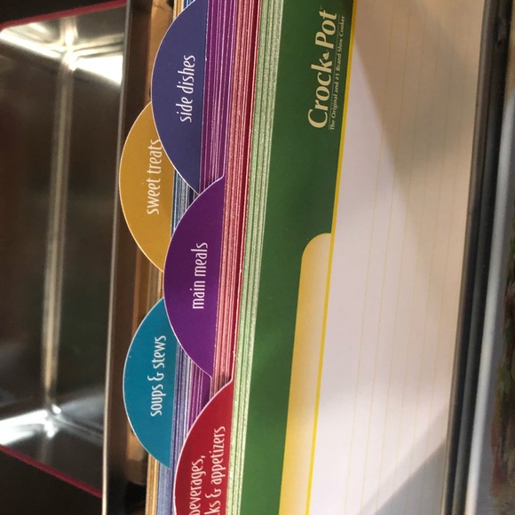 Rival Crock Pot Recipes and Tin Holder - Picture 4 of 5